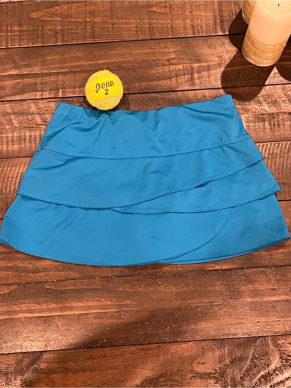 Lucky in Love Scallop Layered Tennis Skirt - Picture 3 of 11
